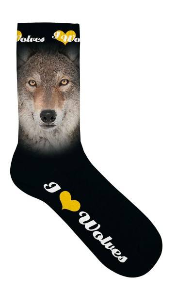 Socken "Wolf"